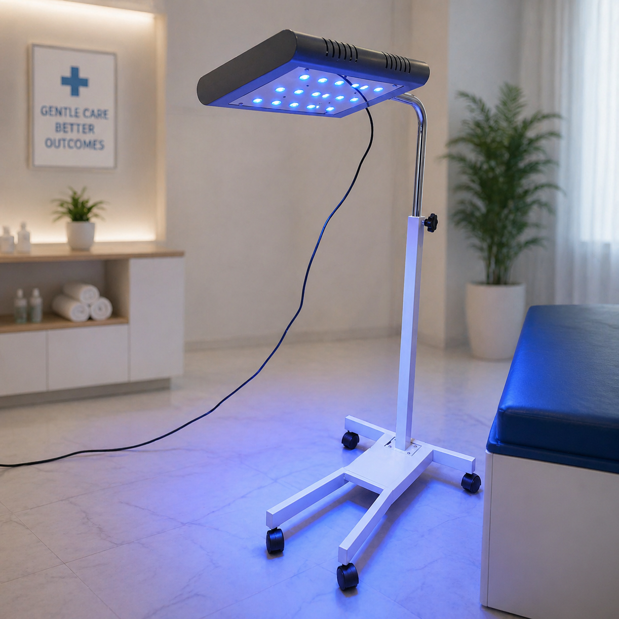 LED Phototherapy Stand