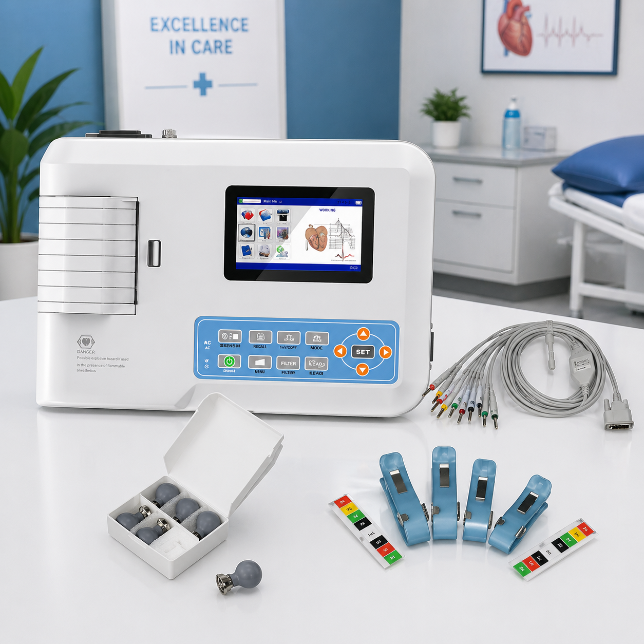 ECG Machine Manufacturers in Vadodara